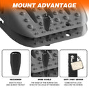 2PCS Recovery Traction Boards & Mounting Kit, 3rd Gen (Grey)-4