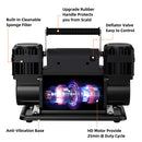 Air Compressor Kit Dual Cylinder w/LCD Control Panel -150PSI - 12.35 ft³/Min - 12V DC-5