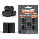 ALL-TOP Tire Valve Stem Cap Kit(5 Valve caps / Black)-1