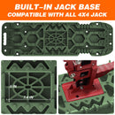 2Pcs Recovery Board with build-in Jack Base & Mounting Kit (Army Green)-3