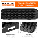 2PCS Recovery Traction Boards & Mounting Kit, 3rd Gen (Black)-3