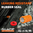ALL-TOP Tire Valve Stem Cap Kit(5 Valve caps / Orange)-4