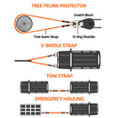 Tree Saver, Winch Extension Strap - 3in x 8ft - 32,000 Lbs-4