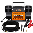 Air Compressor Kit Dual Cylinder w/LCD Control Panel -150PSI - 12.35 ft³/Min - 12V DC-1