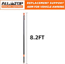 ALL-TOP Vehicle Awning Replacement Support Arm Pole (8.2FT)-2