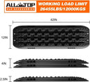 2PCS Recovery Traction Boards 3rd Gen (Black)-3