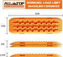 2PCS Recovery Traction Boards 3rd Gen (Orange)-2