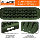 2PCS Recovery Traction Boards 3rd Gen (Army Green)-4