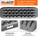 2PCS Recovery Traction Boards 3rd Gen (Gray)-3