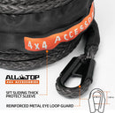 Synthetic Winch Rope Cable - 9/16" x76ft - 35000LBS-5
