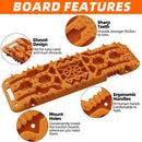 2Pcs Recovery Board with build-in Jack Base & Mounting Kit (4th Gen, Orange)-5
