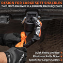 Soft Shackle Hitch Mount for 2" Receiver w/ Pin-2