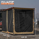 Awning Room with Floor  6.6' x 8.2' - Black Coating-2