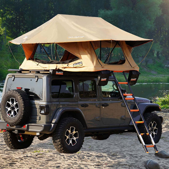 Rooftop Tent w/ Ladder - 7.9ft x 4.6ft