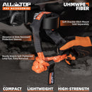 Soft Shackles + Recovery Ring Set: 2PCS x 66,200 Lbs Shackles +  Recovery Ring（red）-4