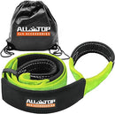 Tree Saver, Winch Extension Strap - 3in x 8ft - 32,000 Lbs（Green）-1