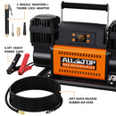 Air Compressor Kit Dual Cylinder w/LCD Control Panel -150PSI - 12.35 ft³/Min - 12V DC-4