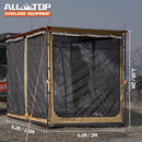 Awning Room with Floor  6.6' x 8.2' - Silver Coating-4