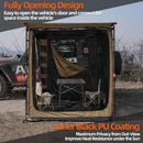 Awning Room with Floor 8.2' x 10' - Black Coating-5