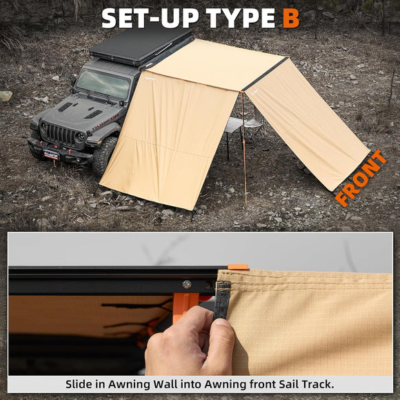 Awning Wall (Front) - 6.6ft x 9.5ft