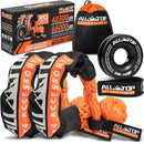 Soft Shackles + Recovery Ring Set: 2PCS x 48,300 Lbs Shackles +  Recovery Ring-1