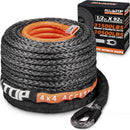 Synthetic Winch Rope Cable - 1/2" x92ft - 31500LBS-1