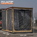 Awning Room with Floor  8.2' x 8.2' - Silver Coating-4