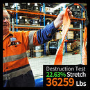 Recovery Strap Kit w/ Shackles: Strap 3in x 20ft - 35,000 Lbs-2
