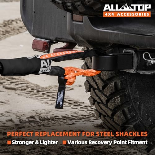 Synthetic Soft Shackles 3/4in x 24in - 66,200 Lbs - 2 PCS