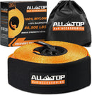 100% Nylon Recovery Tow Strap - 4in x 20ft - 46,500 Lbs-1
