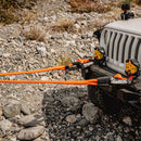 Kinetic Recovery Rope - 1in x 20ft - 48,000 Lbs - Orange w/ Shackles-5