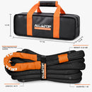 Kinetic Recovery Rope - 1in x 20ft - 48,000 Lbs - Black w/ Shackles-6