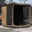Awning Room with Floor  8.2' x 8.2' - Black Coating-1