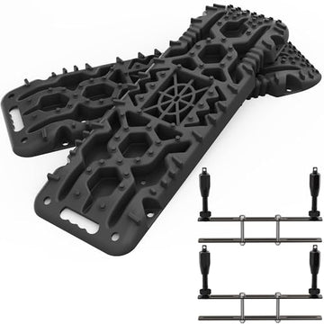 2Pcs Recovery Board with build-in Jack Base & Mounting Kit (Black)