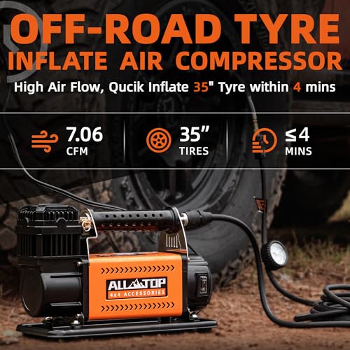 Air Compressor Kit - 150PSI - 7.06ft³/Min - 12V DC