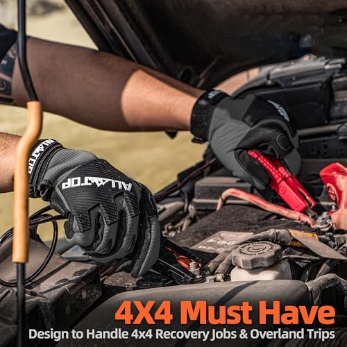 ALL-TOP 4x4 Work Gloves Grey
