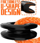 Soft Shackles + Recovery Ring Set: 2PCS x 66,200 Lbs Shackles +  Recovery Ring-2